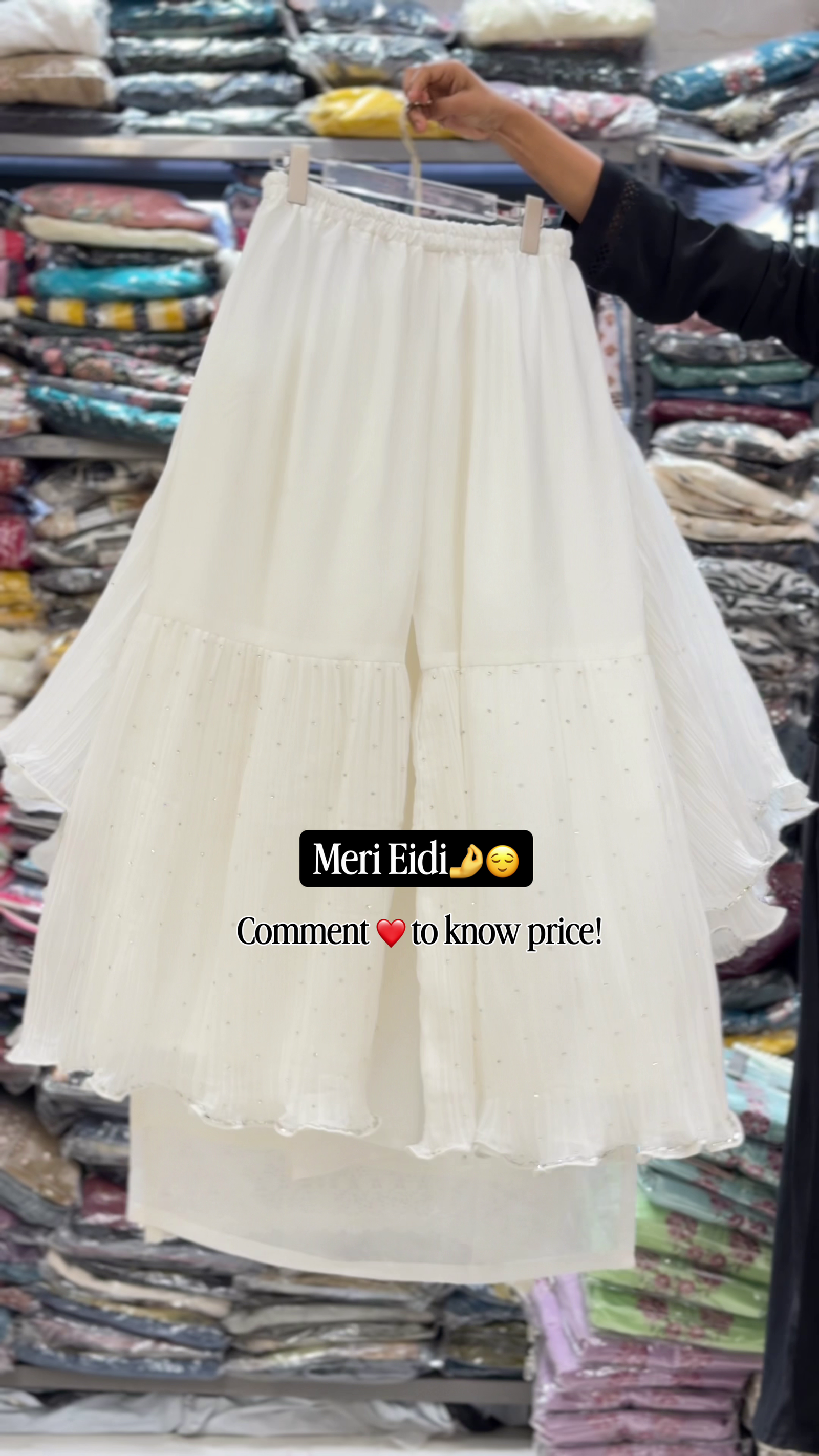 Ivory Bloom Luxe Eid Embellished Kurta Set