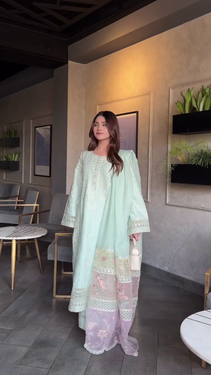 3-Piece Luxury Lawn Suit