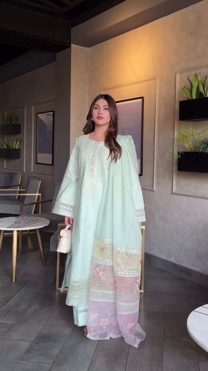 3-Piece Luxury Lawn Suit