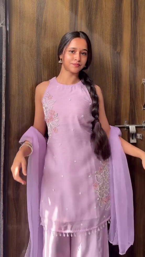 Embroidered Ethnic Kurta Dress