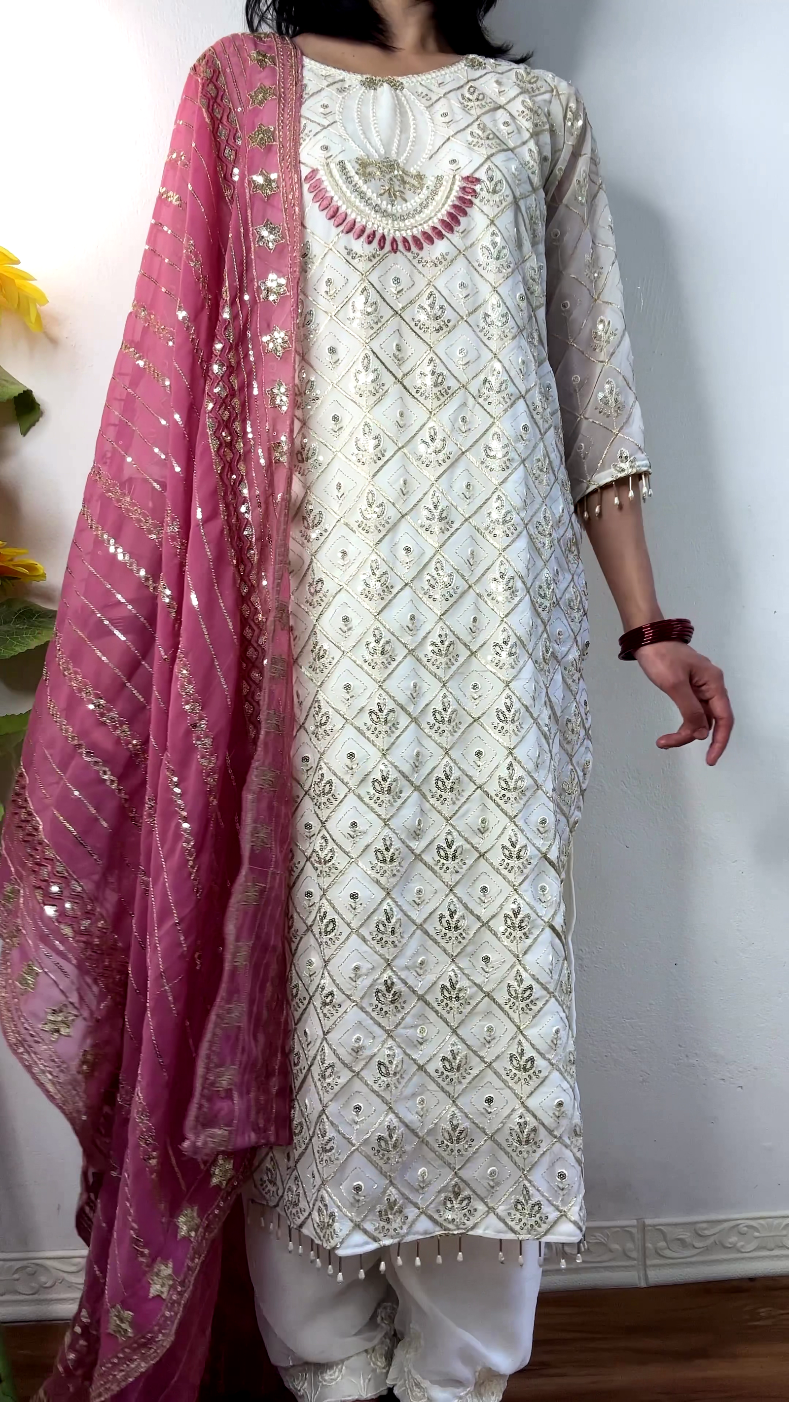Embroidered Ethnic Kurta