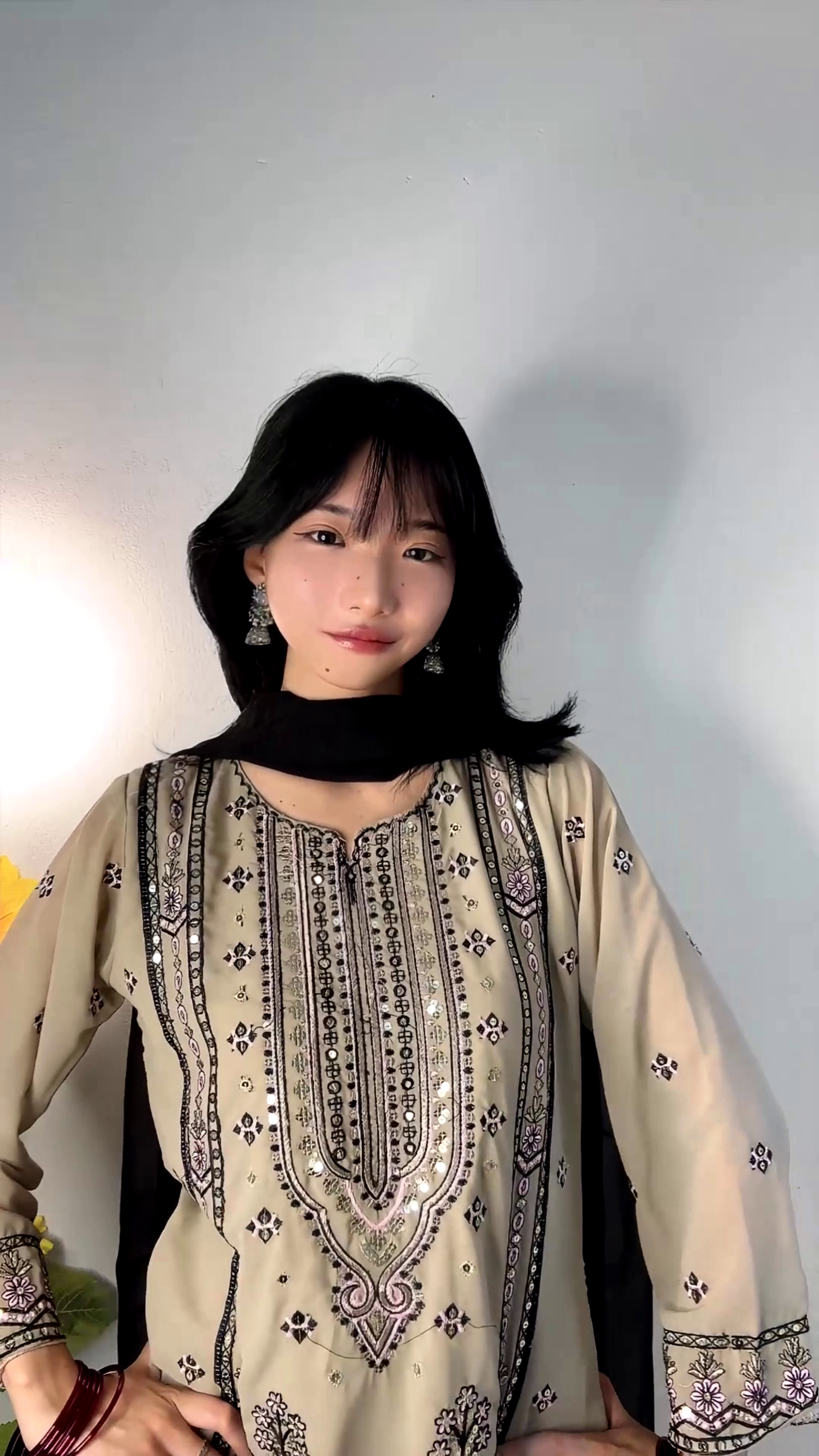 Embroidered Ethnic Kurta