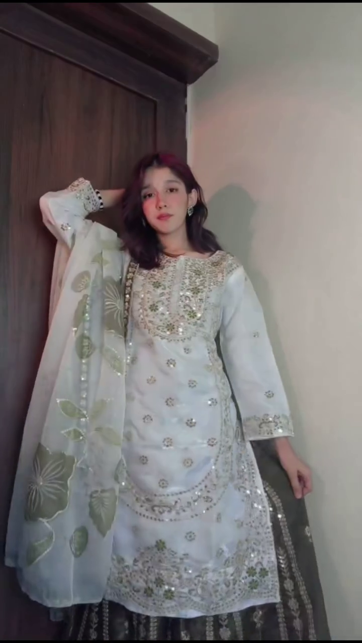 Embroidered Eid Kurta Suit Set