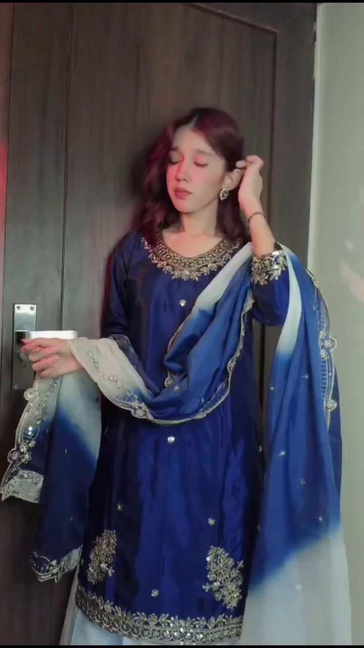 Embroidered Eid Kurta Suit Set