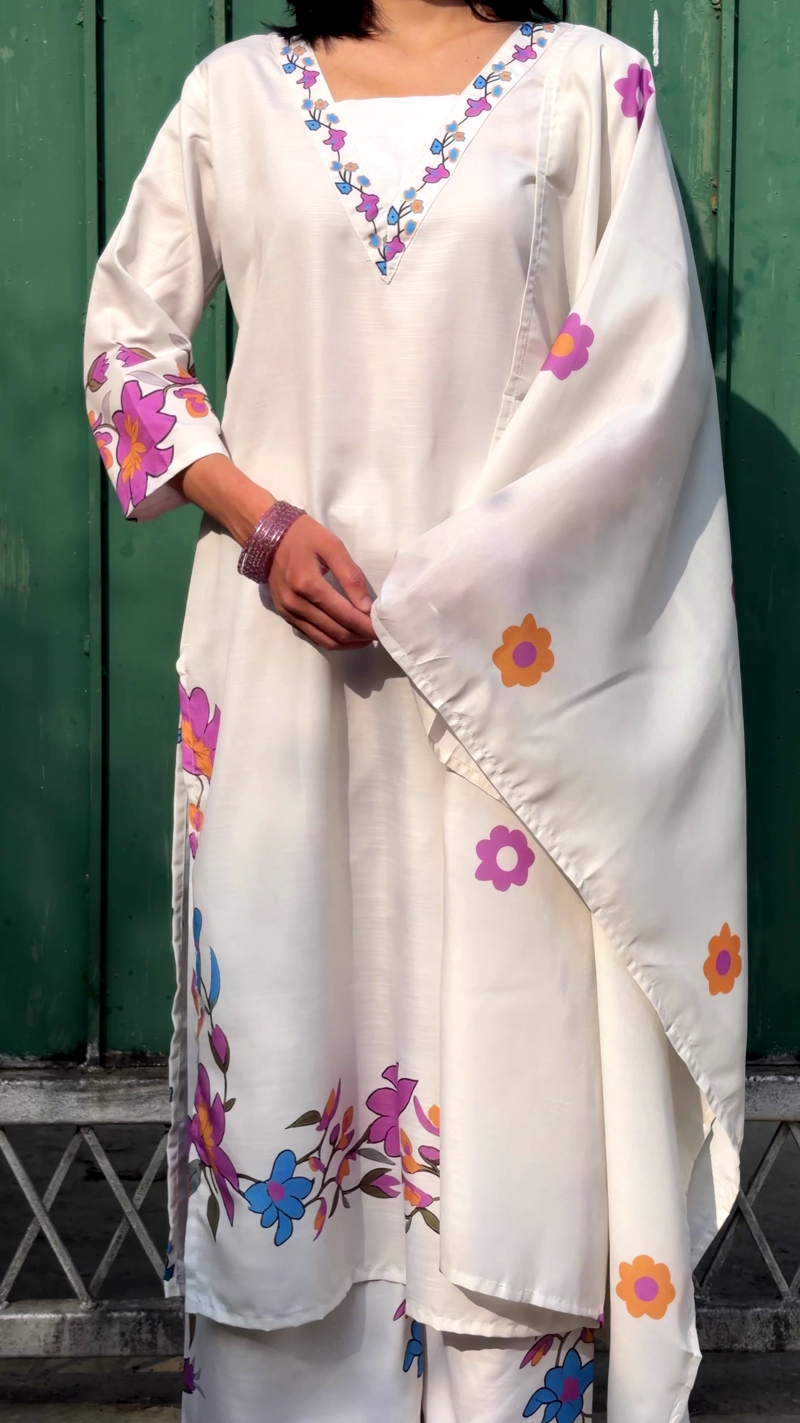 Cotton Kurta Suit Set
