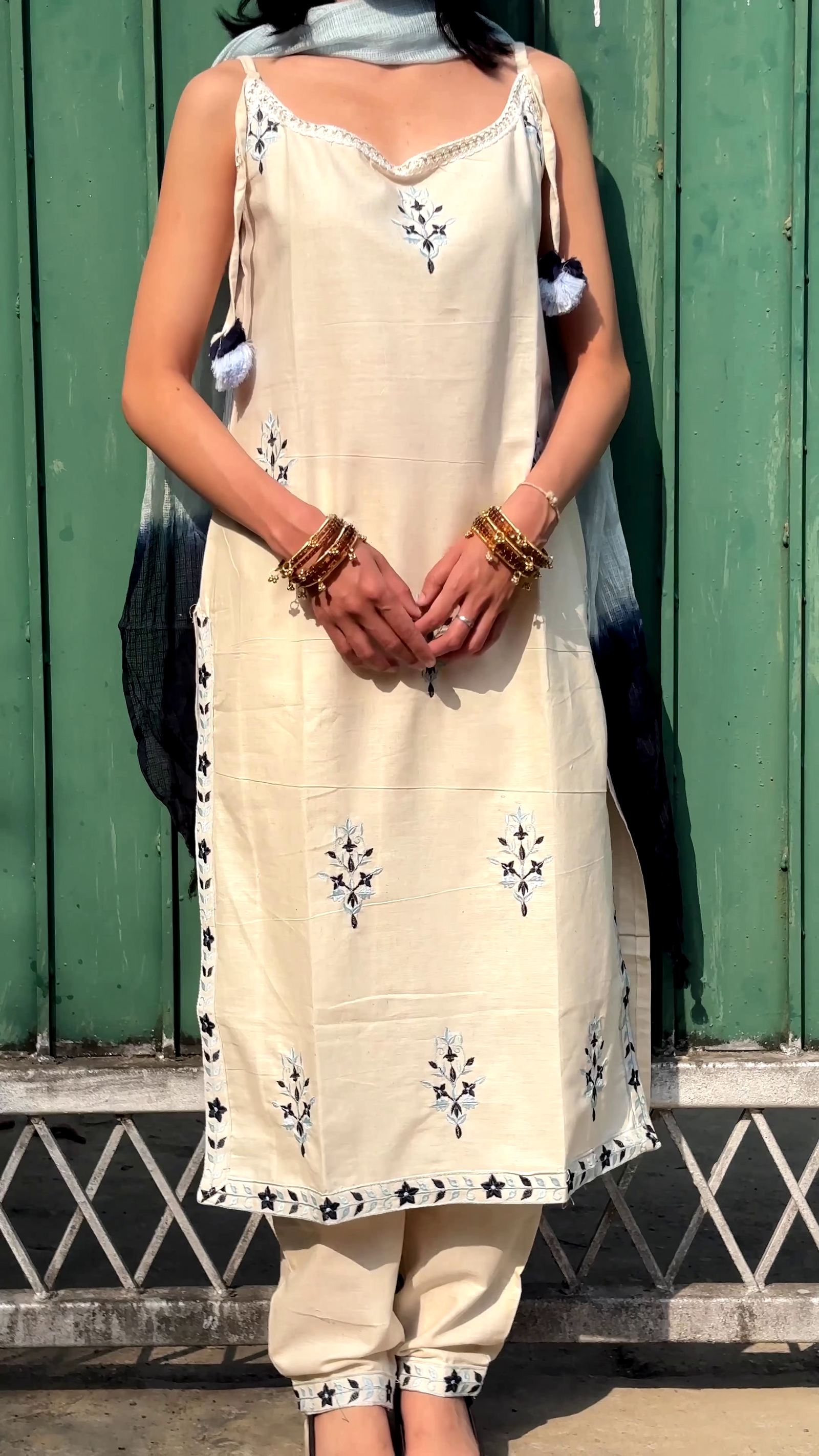 Cotton Kurta Suit Set