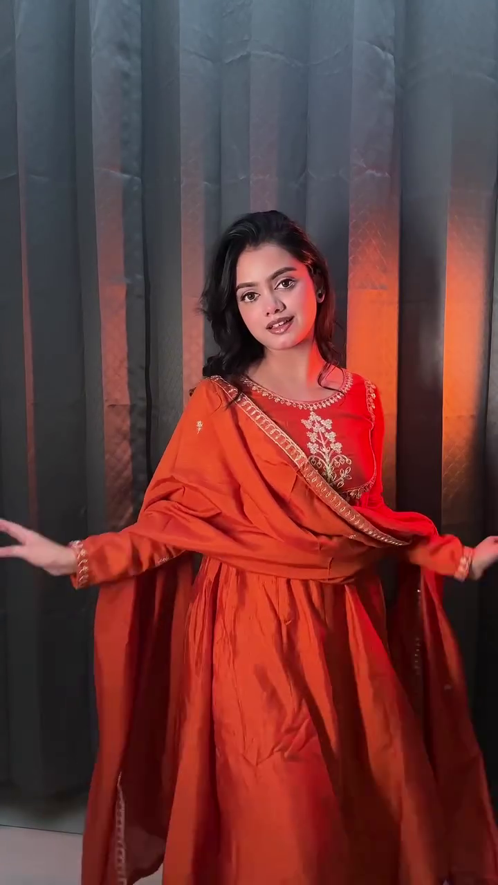 Ethnic Suit Set with Dupatta