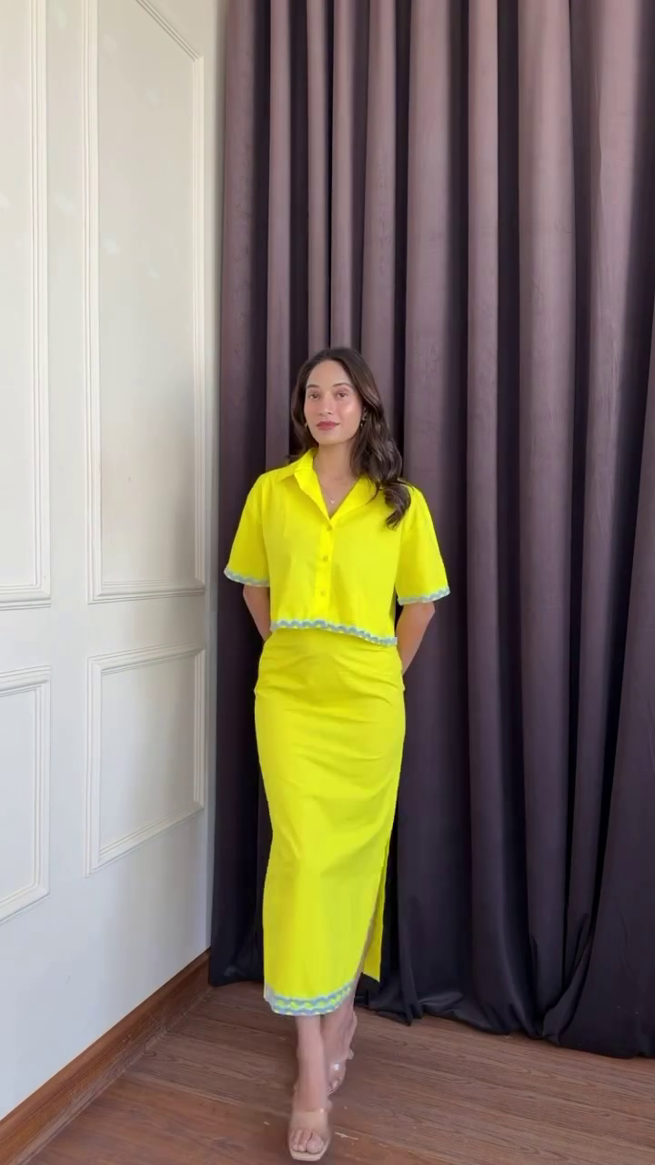 Tropical Bloom Co-Ord Set