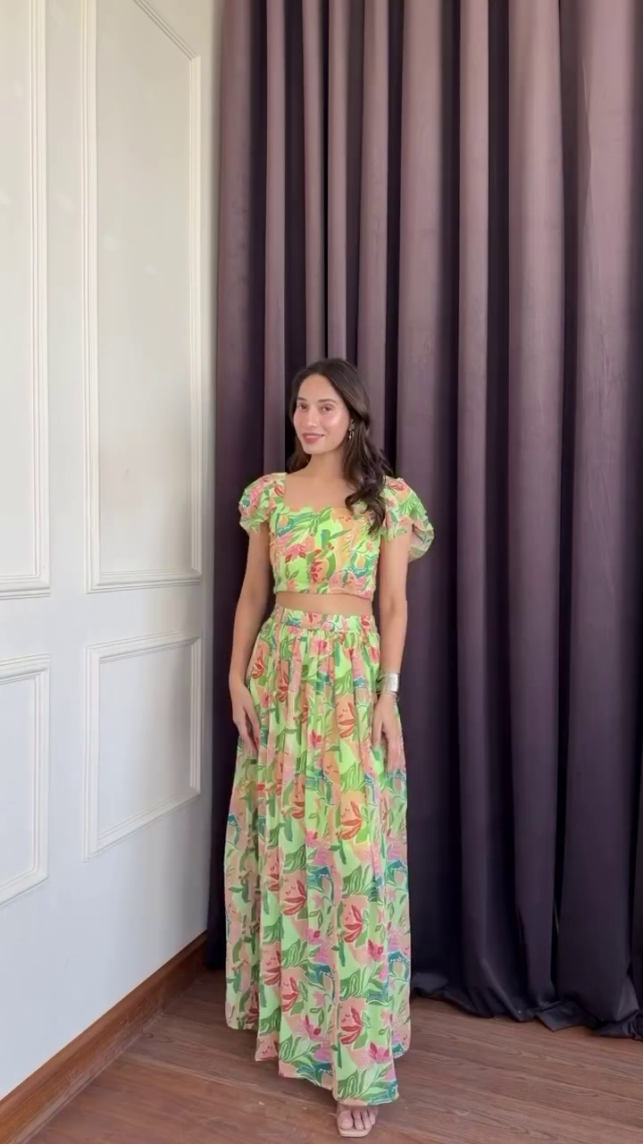 Tropical Bloom Co-Ord Set