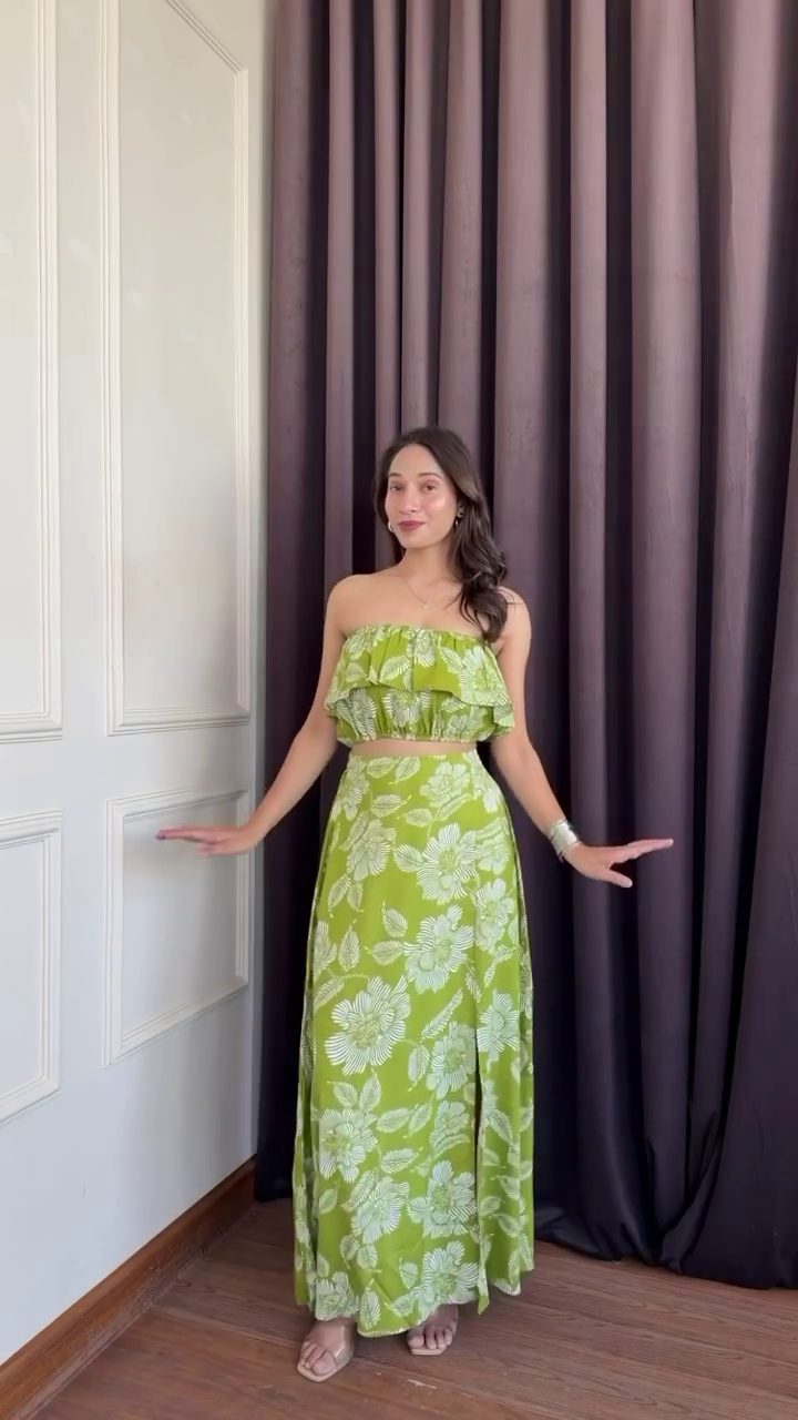 Tropical Bloom Co-Ord Set